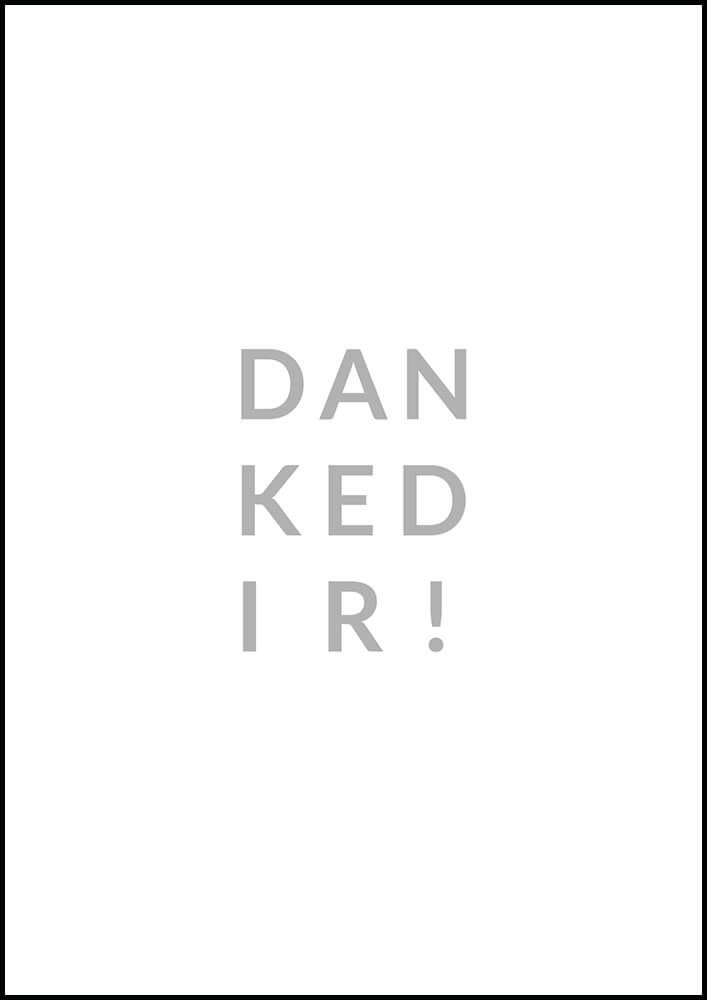 Grußkarte DankeDir!