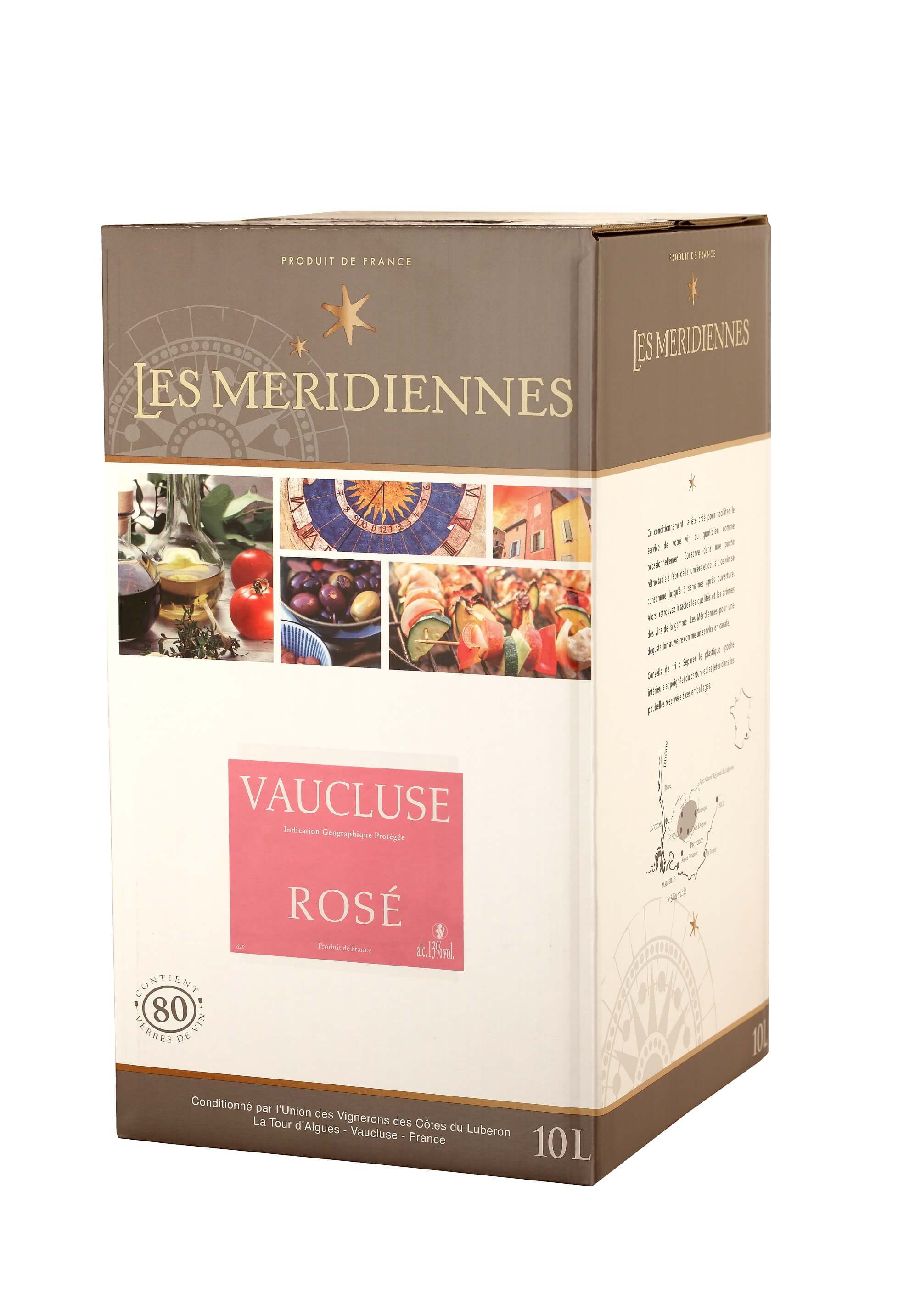 Bag in Box Les Meridiennes Rosé