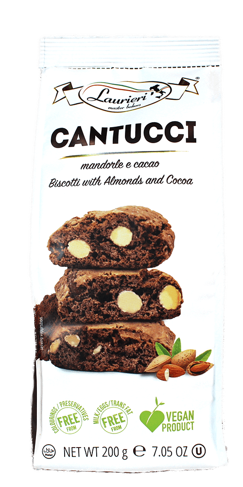 Cantucci con Mandorle e Cacao