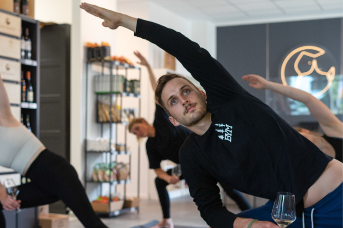 Yoga & Wine