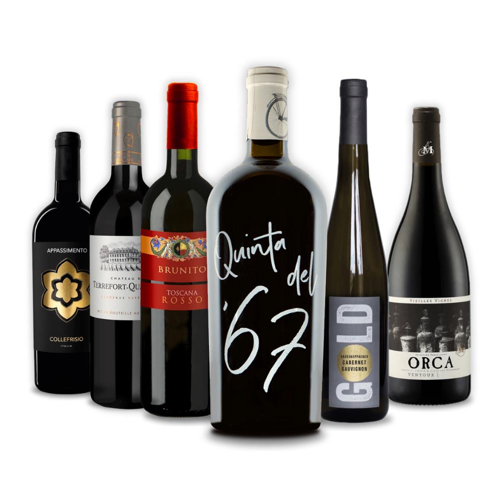 International Rotwein Power 6er