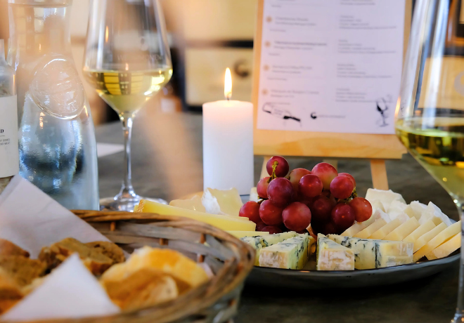 Käse & Wein Tasting