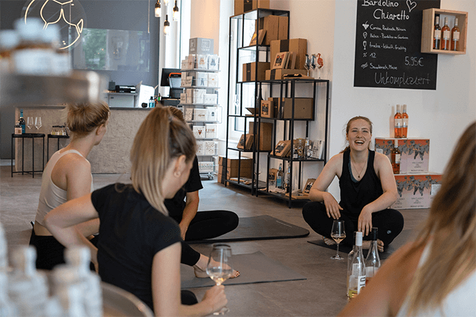 Yoga & Wine