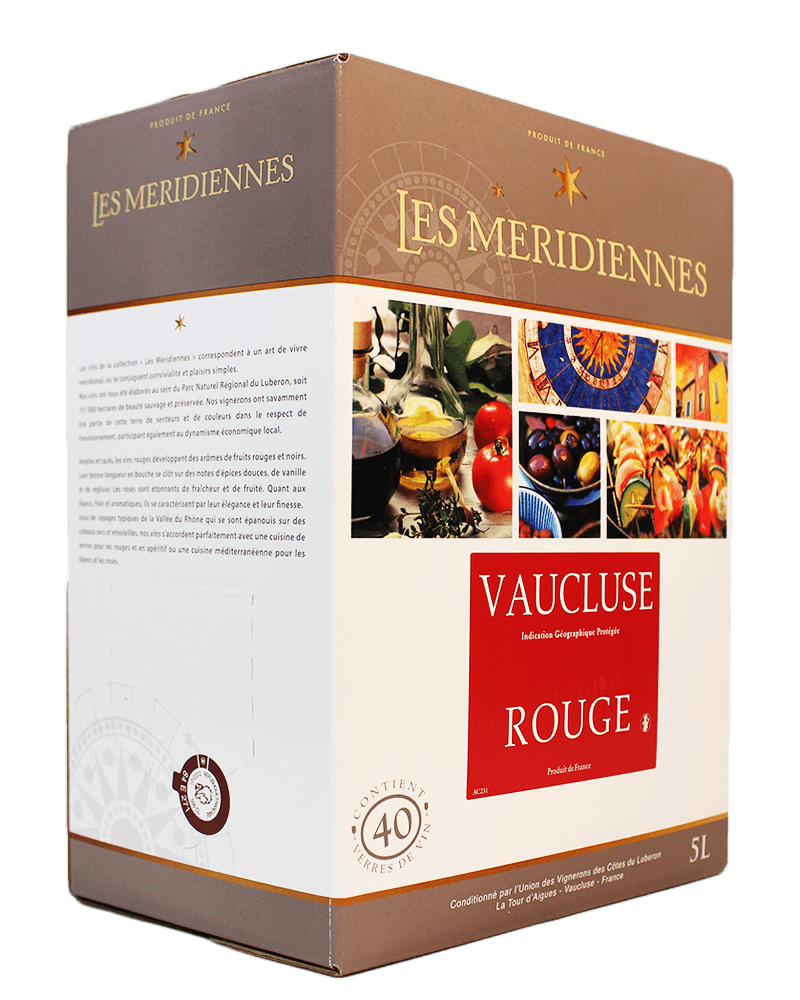 Bag in Box Les Meridiennes Rouge