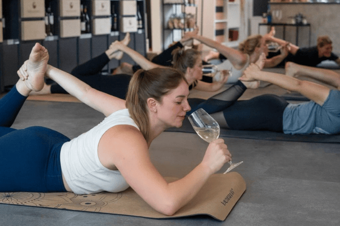Yoga & Wine