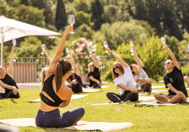 Yoga & Wine
