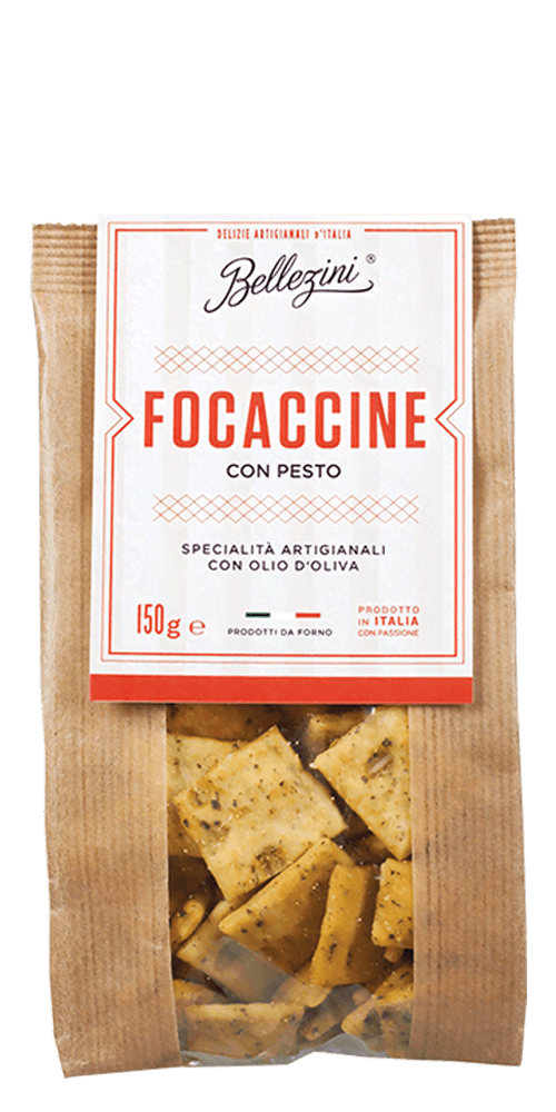 Focaccine con Pesto
