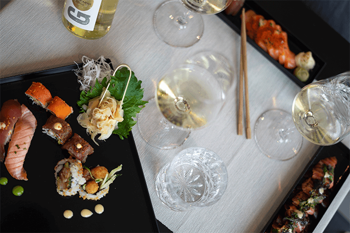 Sushi & Wine Tasting