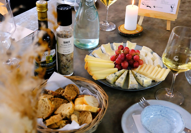 Käse & Wein Tasting