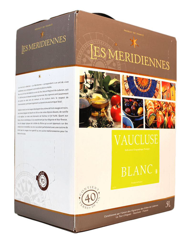 Bag in Box Les Meridiennes Blanc