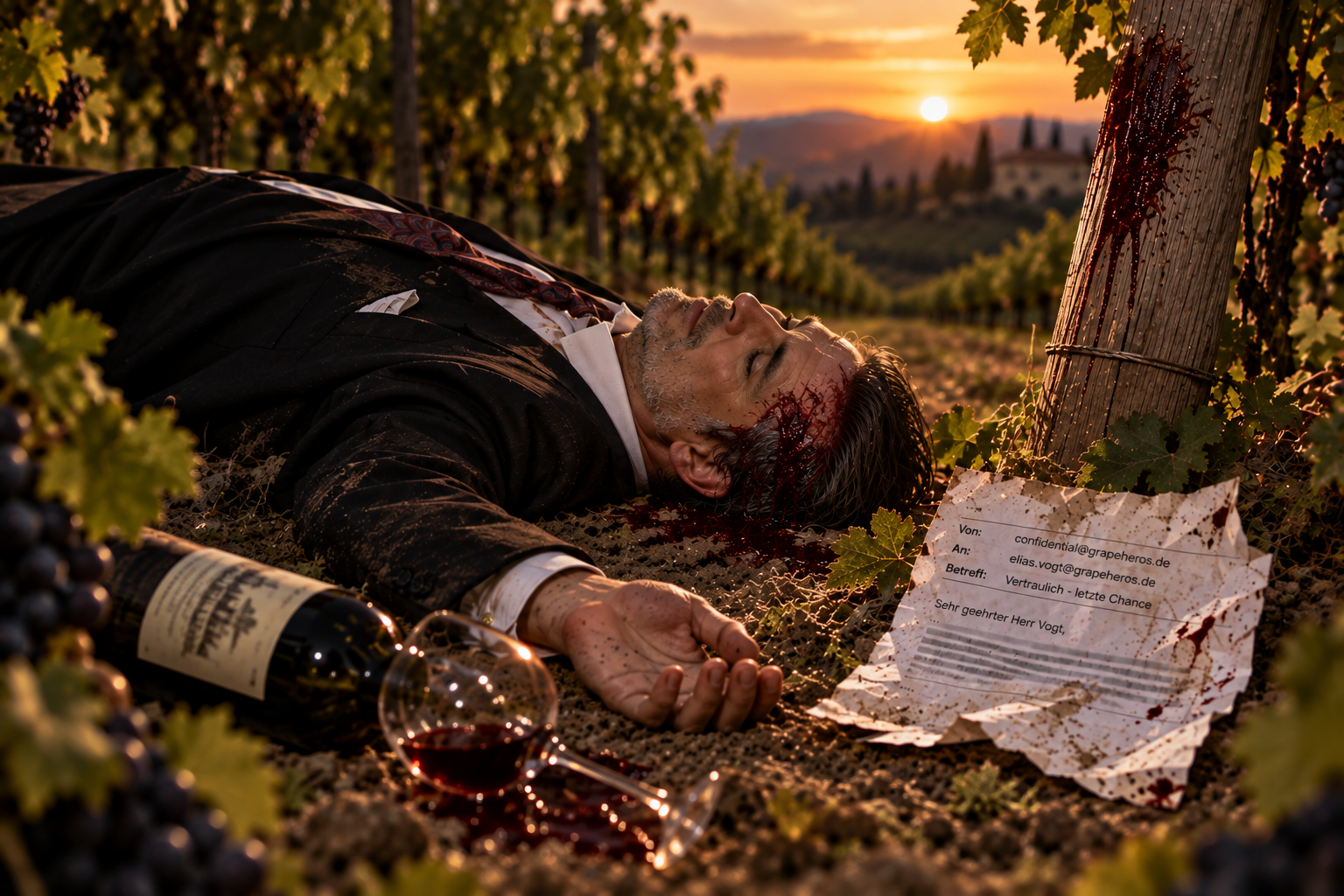 Wein Krimi Dinner I Tödliches Finale
